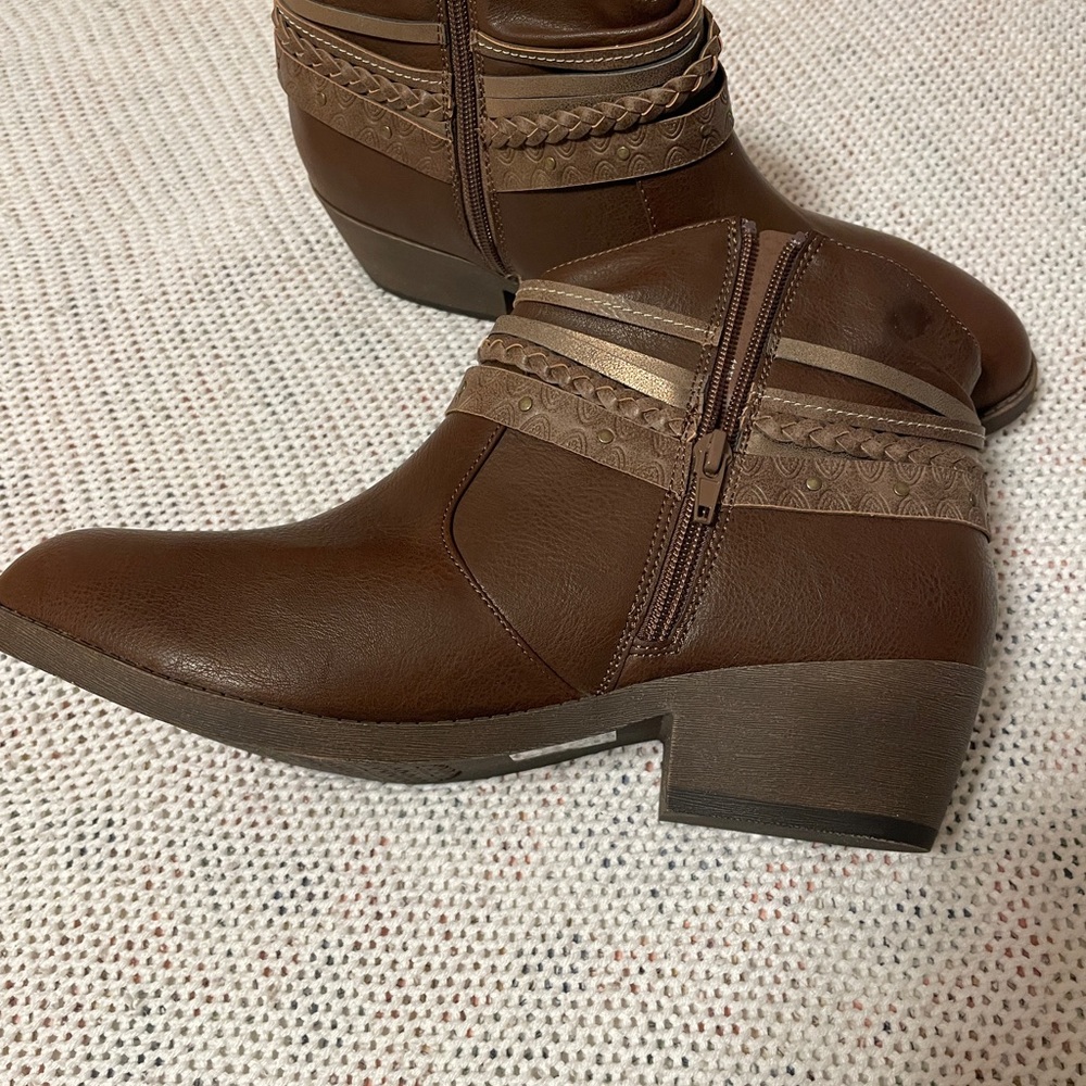 Brown Ankle Boots